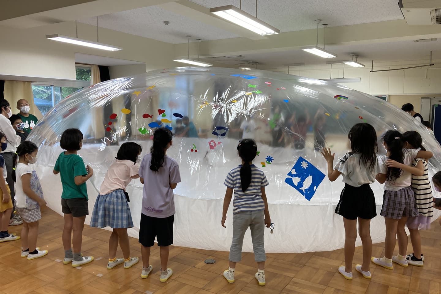 エアドームをつくろう